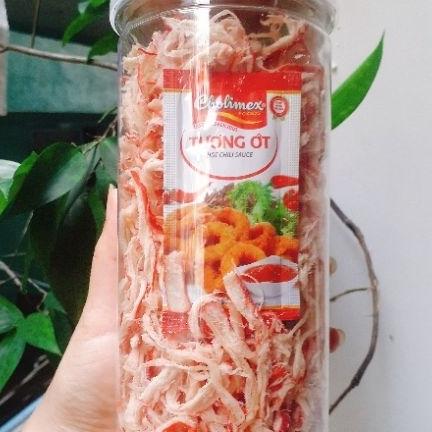 [HCM]5 lon mực cán tẩm vị Nha Trang