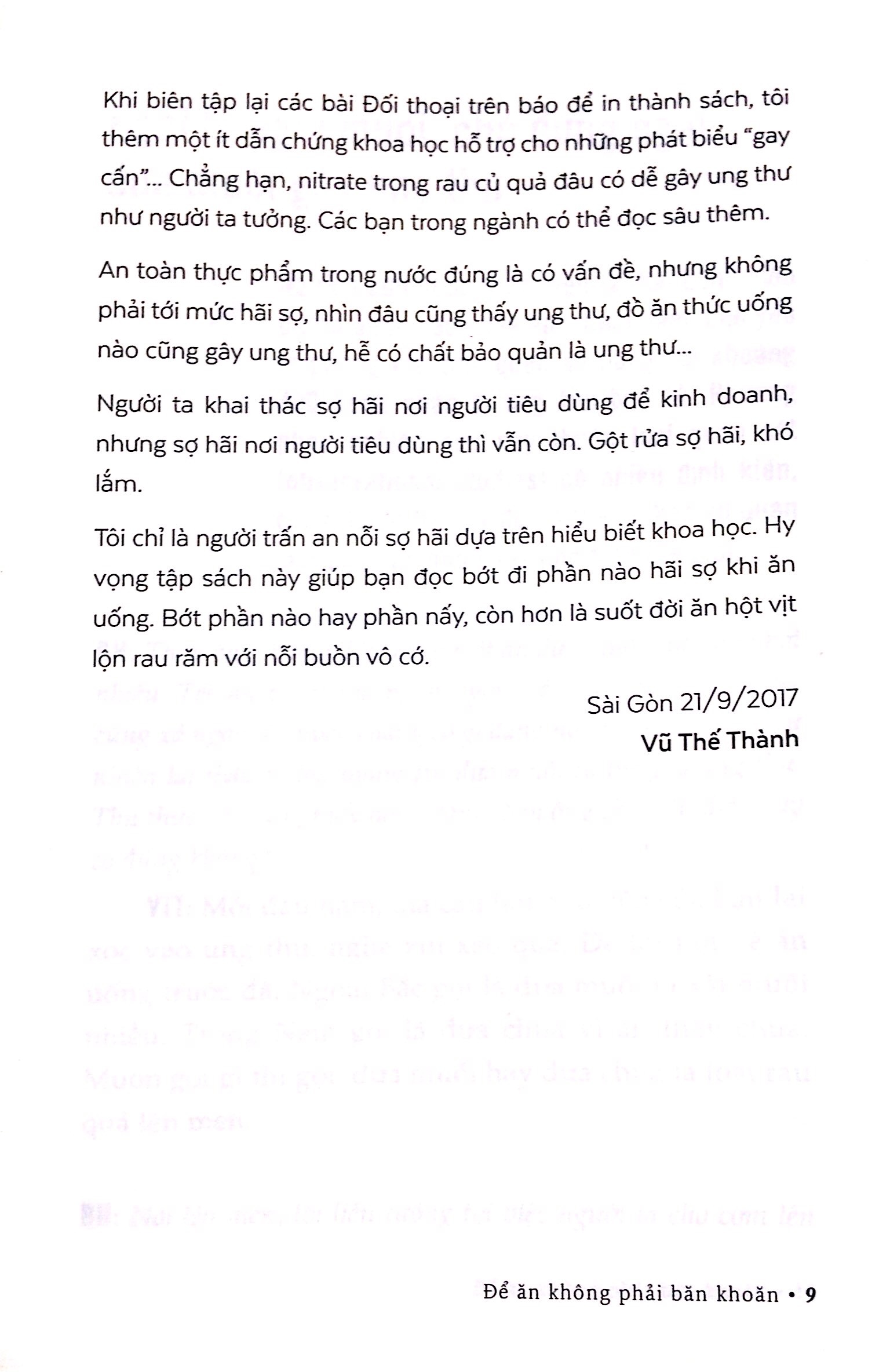 Fahasa - Để Ăn Không Phải Băn Khoăn