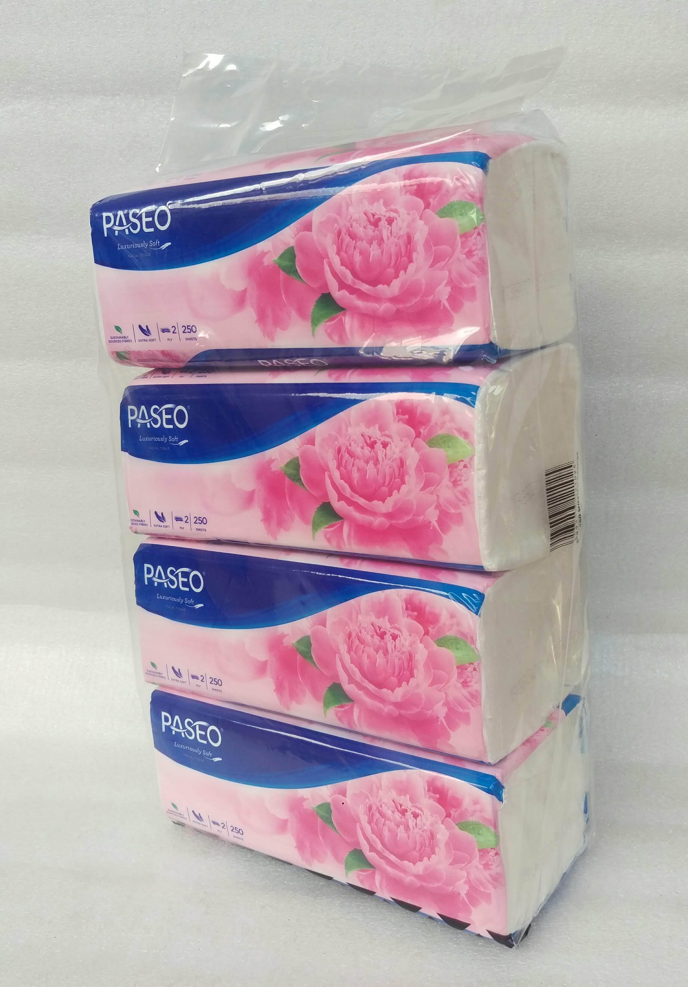 Khăn giấy rút Paseo thếp 250 tờ