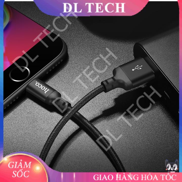 Cáp Sạc Hoco X142m dài 2m Lightning iPhone – Type C – Micro USB DL TECH