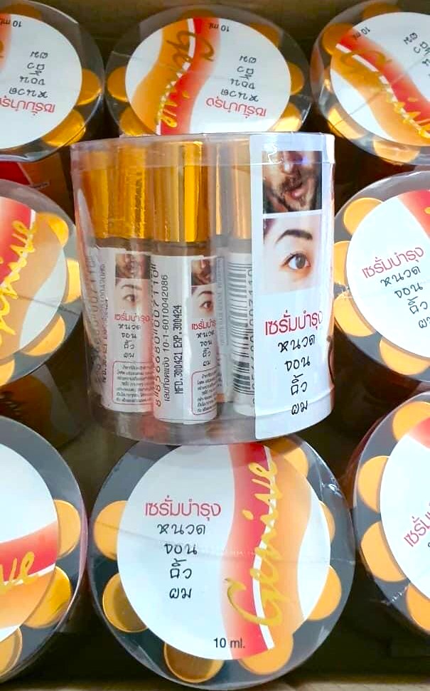 [Chính Hãng] Serum Kích Mọc Mi, Mày, Râu, Tóc Genive Thái Lan