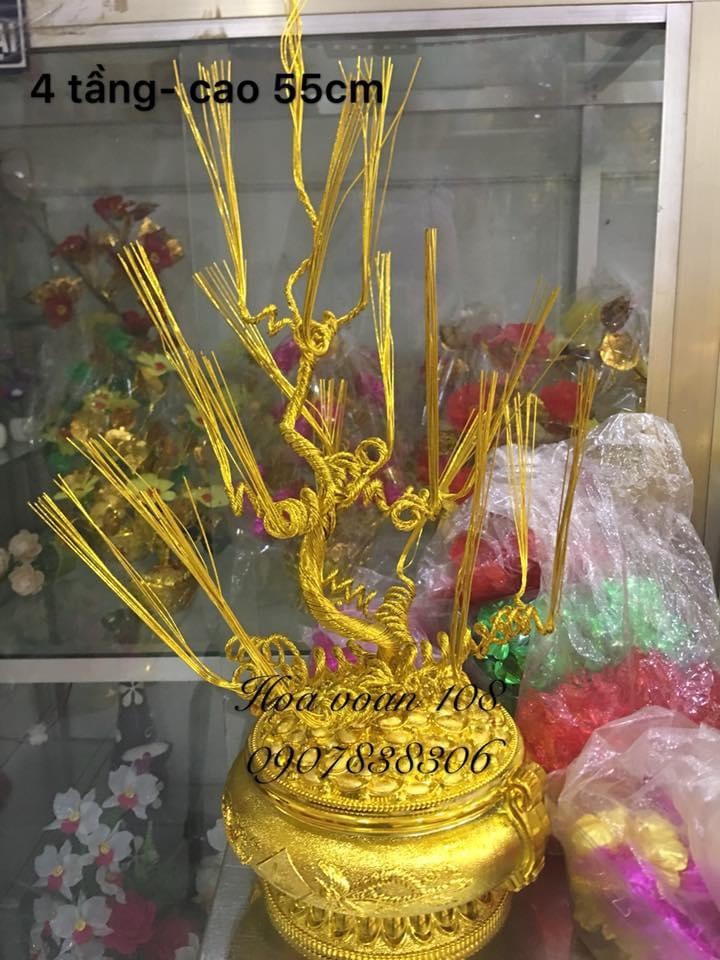 Gốc cây thỏi vàng cao 55cm