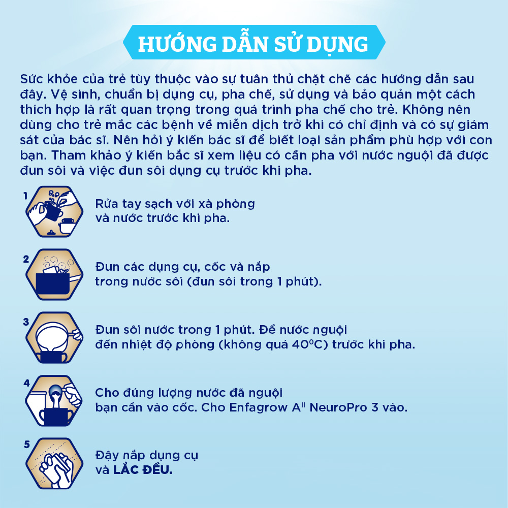 Sữa Enfagrow A2 NeuroPro số 3 800g (1 - 6 tuổi)