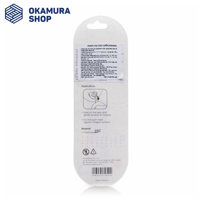 [HCM]Dụng cụ cạo lưỡi đôi Asahi