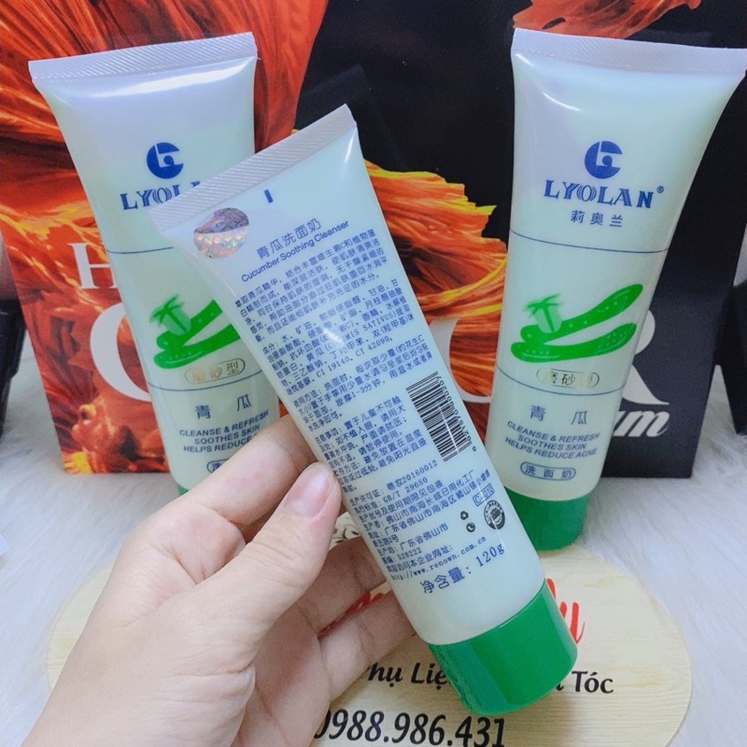 Sữa rửa Mặt Dưa Leo LYOLAN