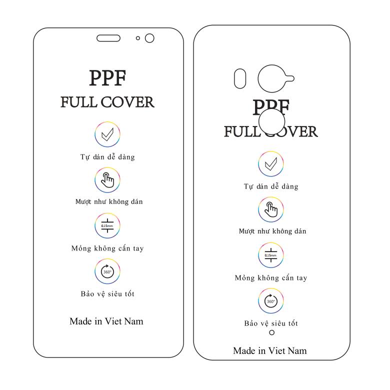 Dán dẻo ppf htc u11 plus