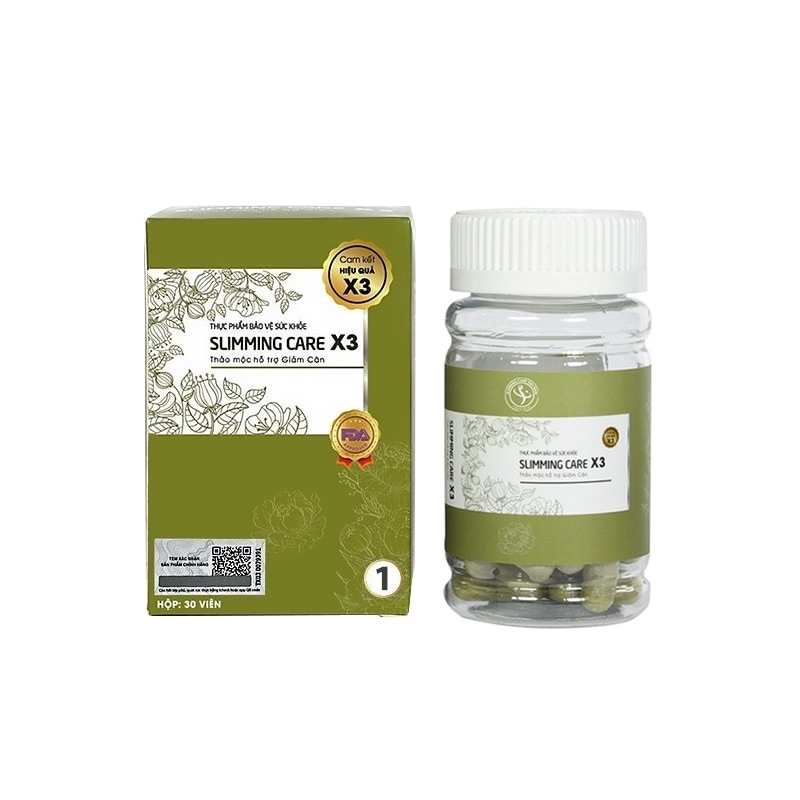 [GIẢM 8% ĐƠN 249K] [Lấy mã giảm thêm 30%] Giảm Cân Slimming Care x3 - Phiên Bản 2022