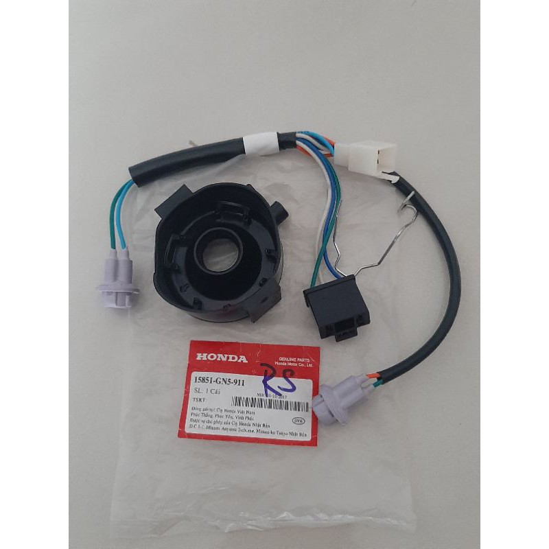 Dây điện chụp đuôi đèn pha xe WAVE A, RS, S100 honda