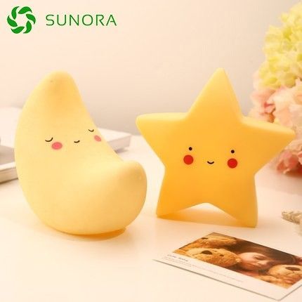 ĐÈN NGỦ SILICON CUTE DÙNG PIN CHO BÉ YÊU