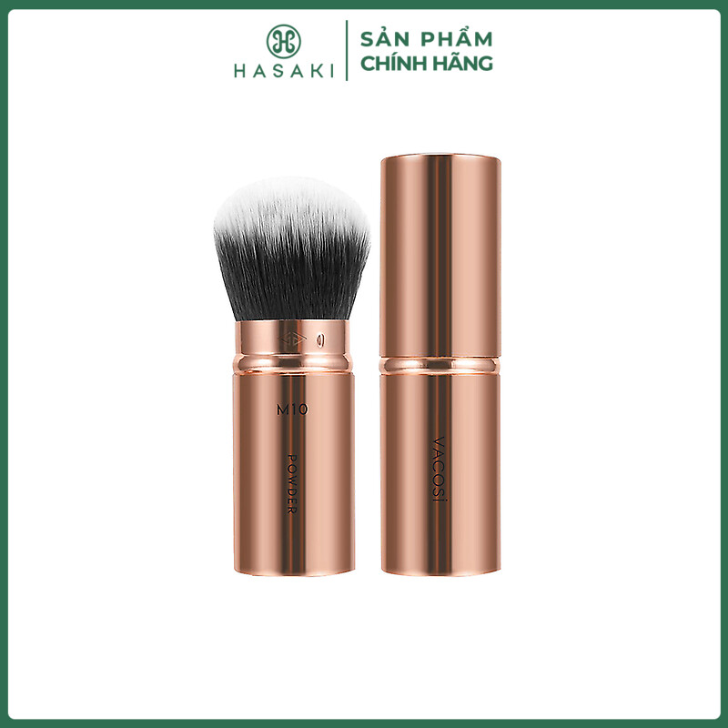 Cọ phủ vacosi powder brush cán vừa bỏ túi m10 powder brush - m10