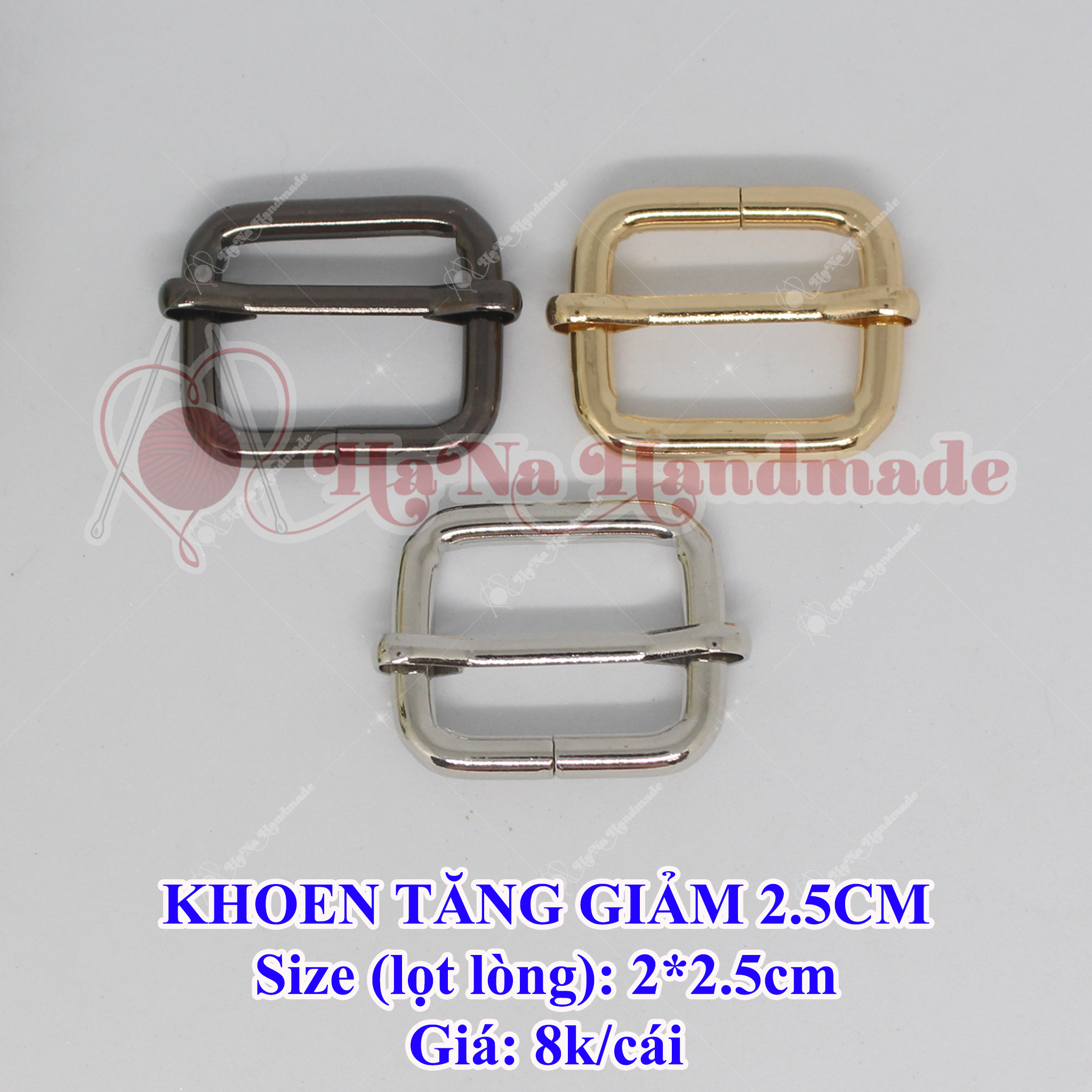 Khoen tăng giảm 2.5cm (8k/cái)