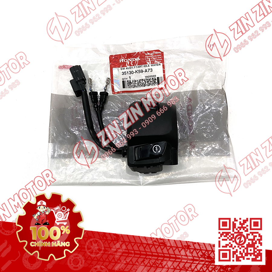 Cùm công tắc phải - vario 150 2019, vario 125 2019, click 150i 2019, click 125i 2019 - 35130k59a72 - zin zin motor