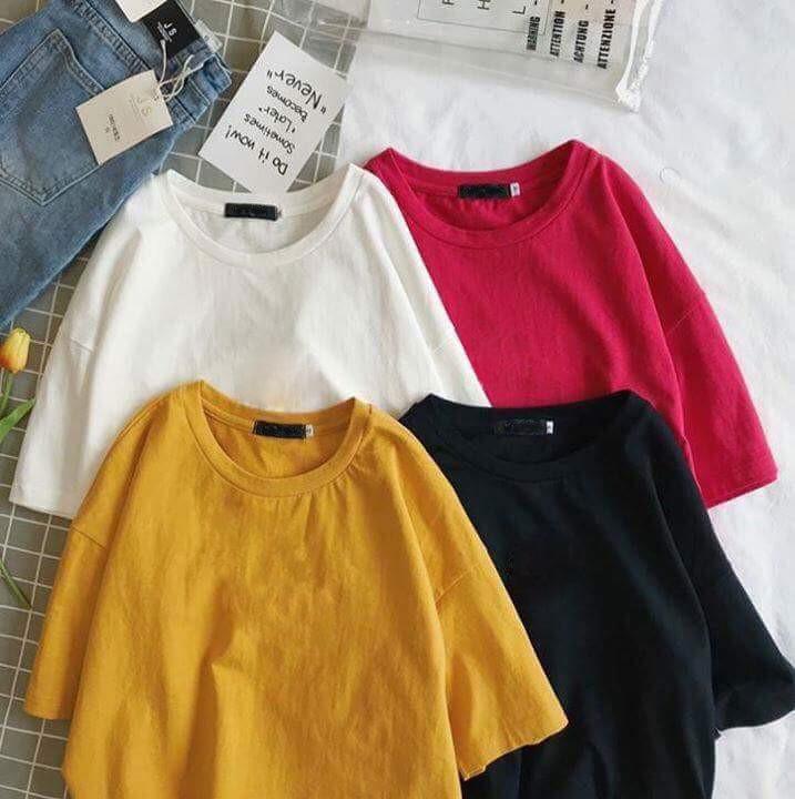 [HCM]ÁO THUN TAY LỠ UNISEX