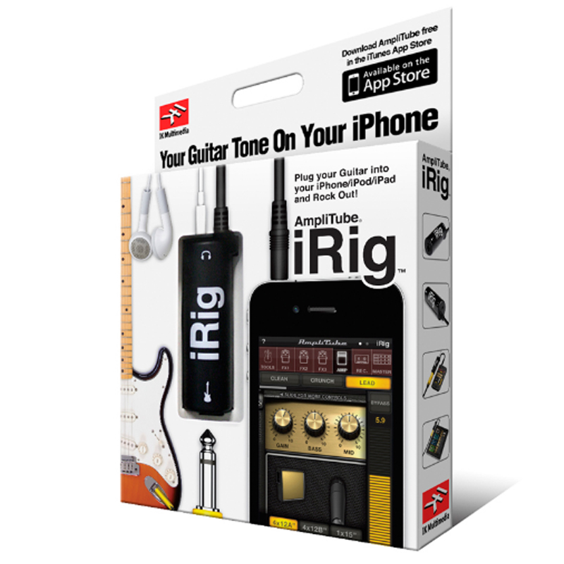 Irig Thiết bị thu âm cho điện thoại IOS và Android - Irig thu âm Dùng thu âm đàn guitar livestream và các công dụng lọc âm karaoke