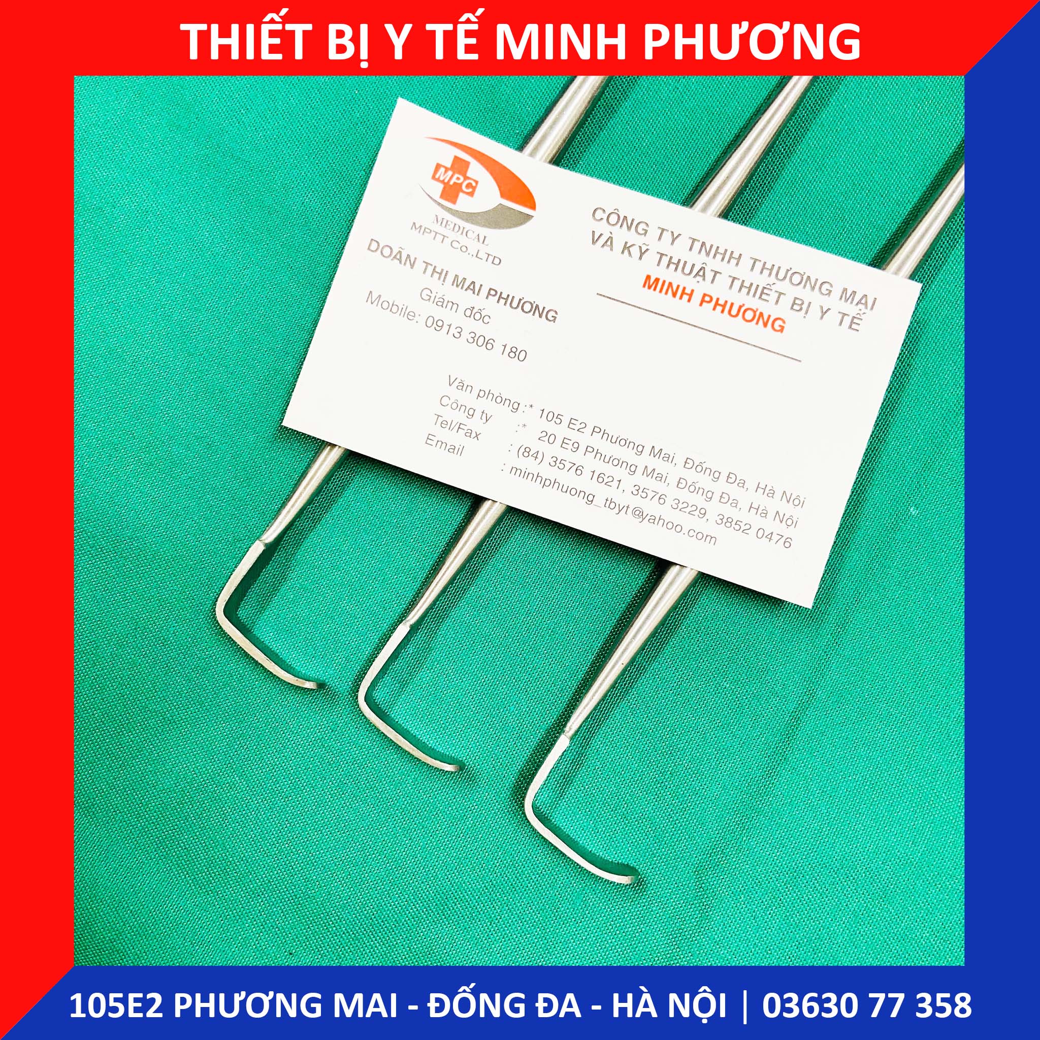 Bồ cào thẩm mỹ (Farabeuf) hai đầu