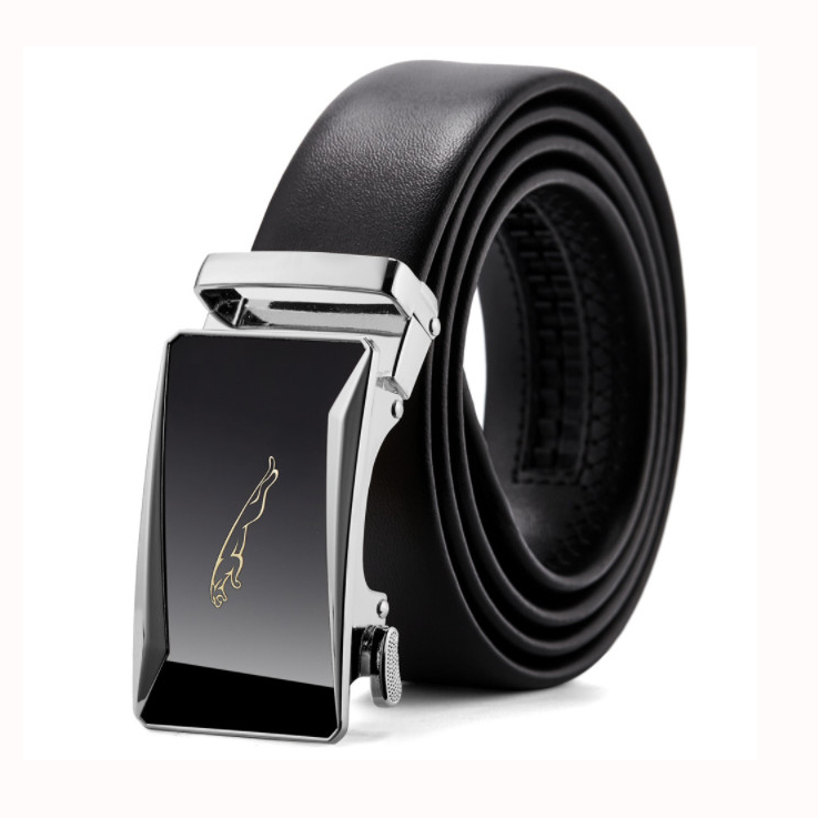 Thắt lưng nam da bò cao cấp khóa tự động NUTUSHOP TH02