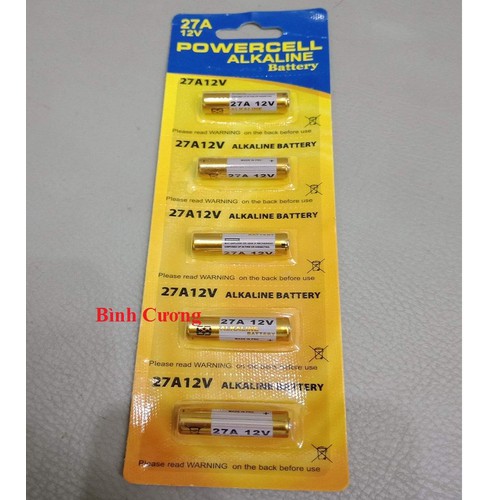 Combo hộp 50 viên pin Alkaline 12V27A