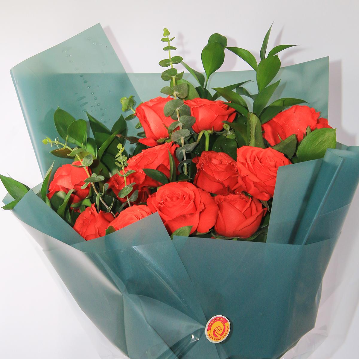 Bó hoa hồng tình yêu đẹp