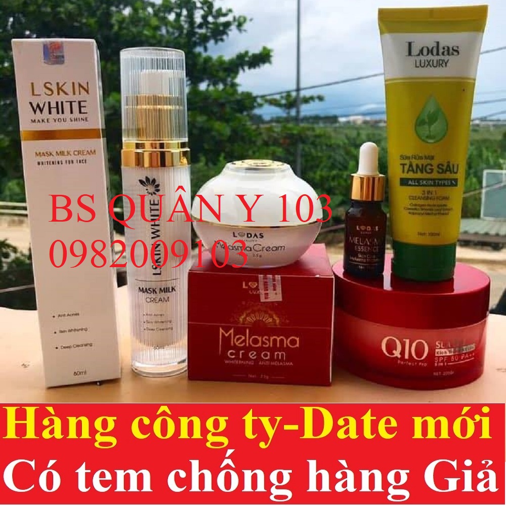 Cao nám hoa hồng Lodas melasma cream Đan Thy