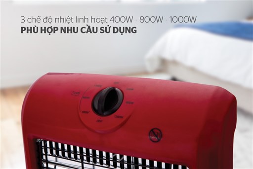 Quạt sưởi halogen Sunhouse SHD7016