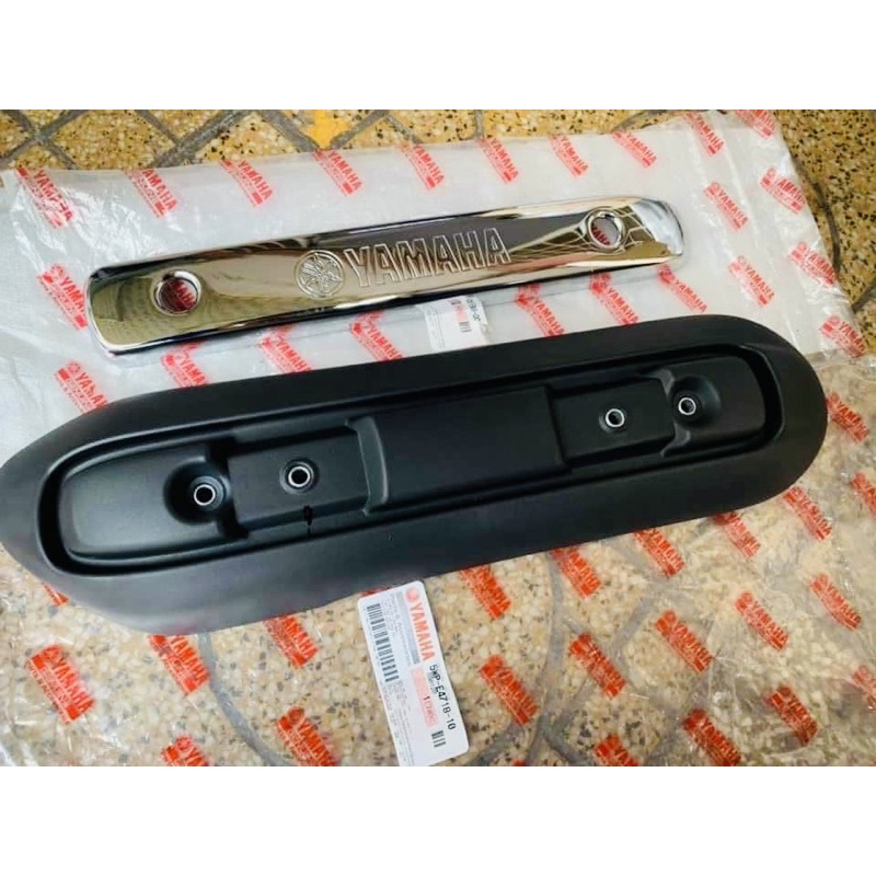 A Ốp bô, che bô, che ống xả Yamaha Mio chính hãng