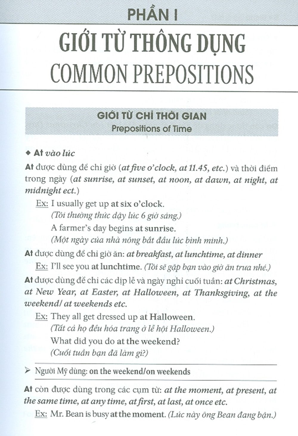 Giới Từ Tiếng Anh - Prepositions