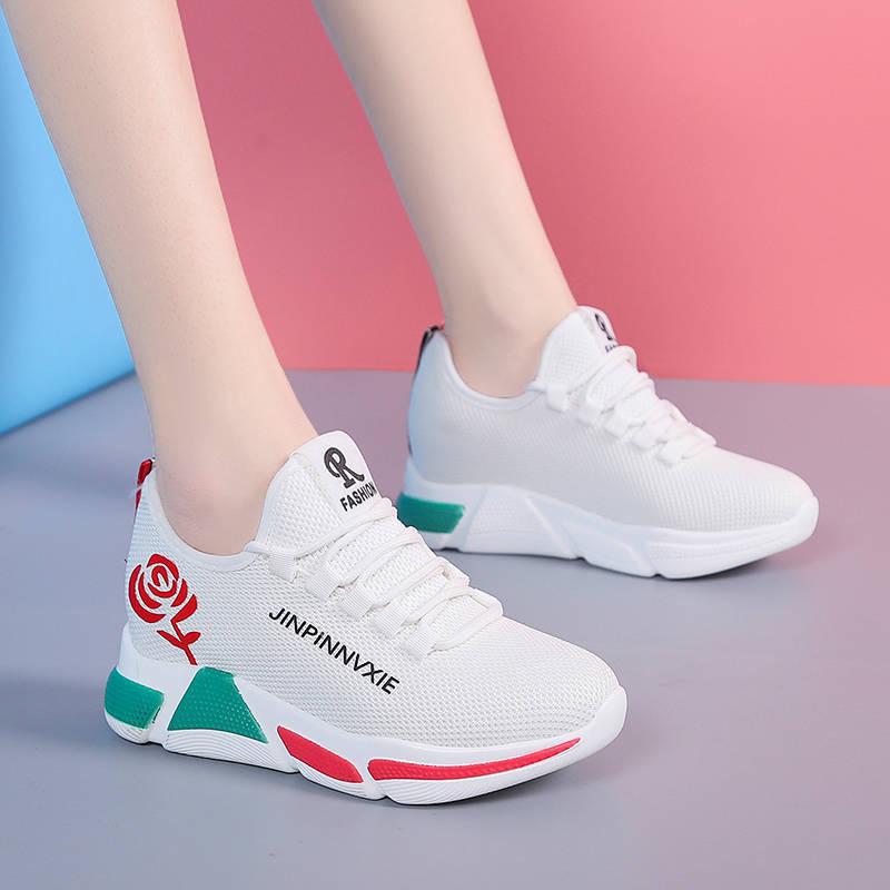 Giày sneaker thể thao nữ buộc dây phong cách hàn quốc màu đen, trắng size 36 đến 40 V179