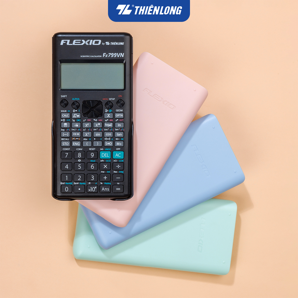 Máy tính khoa học Thiên Long Flexio Fx799VN