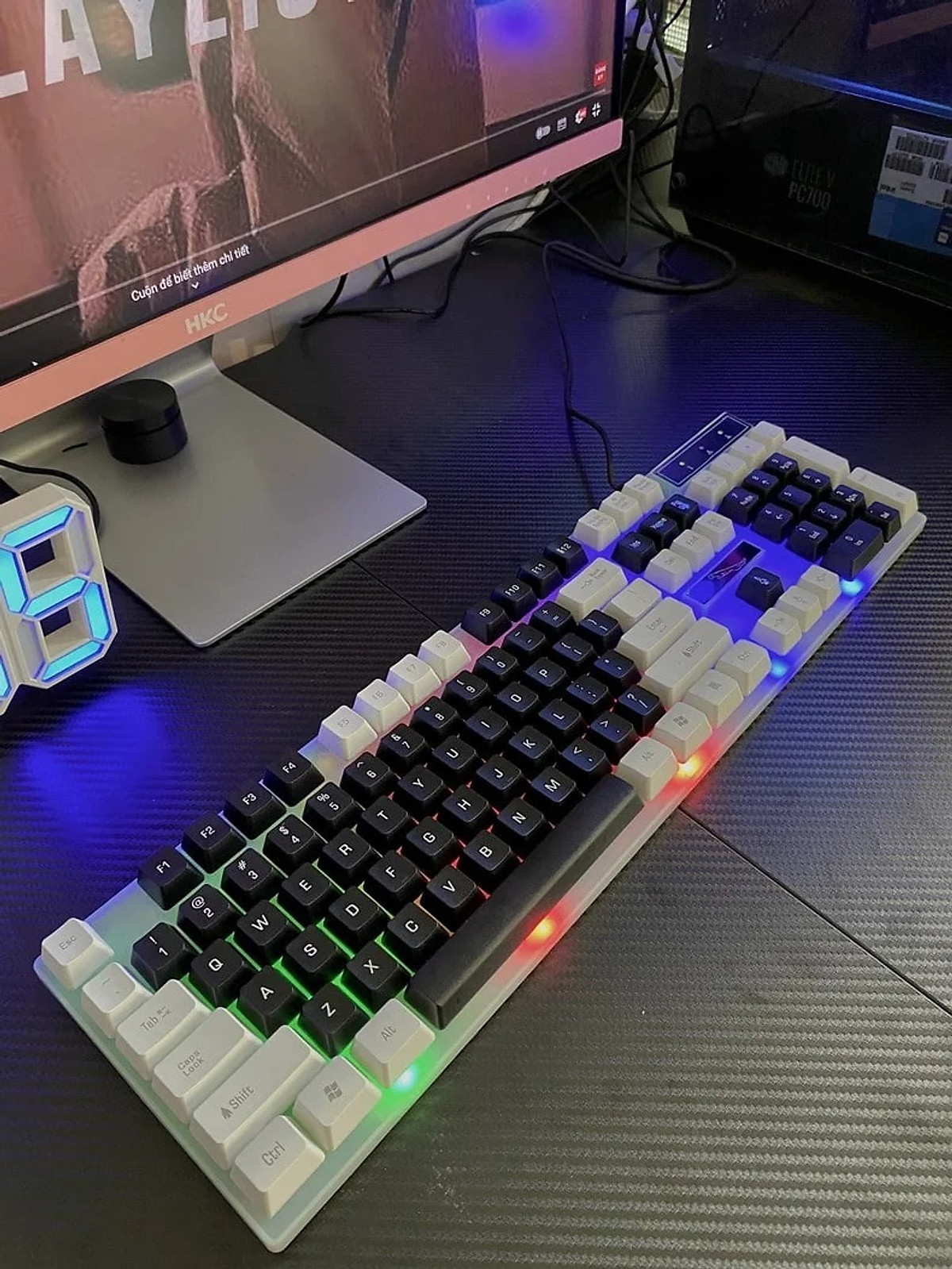 Bàn phím G21 LED giả cơ game chuyên dụng mẫu mới 2023