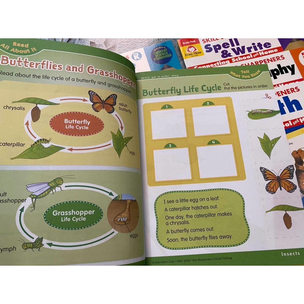 Bộ nhập - Full 7c - Grade Level 2 - Skill Sharpeners của Evan-moor