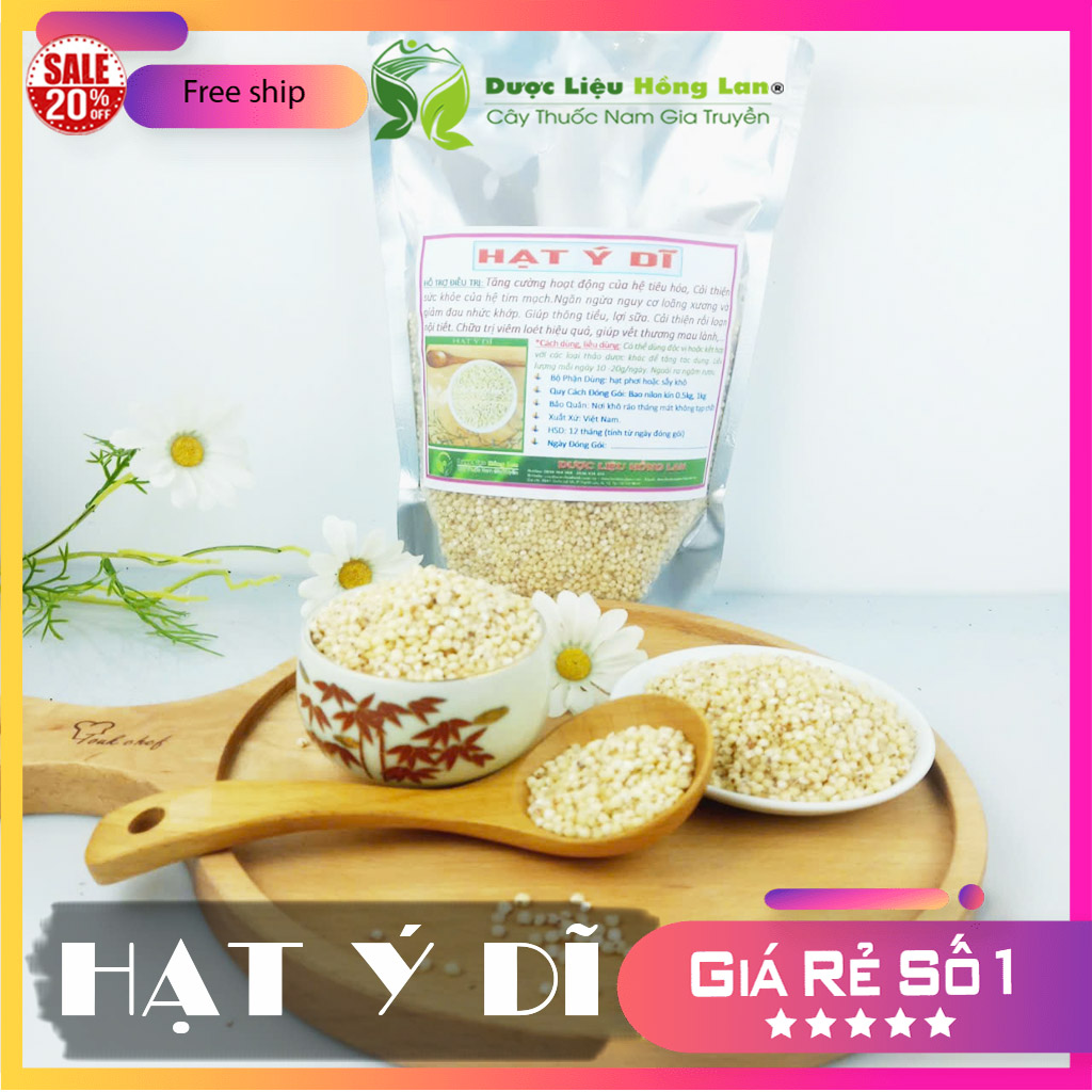 [FreeshipMAX] ✅[THƯỢNG HẠNG] 100g Hạt Ý Dĩ đẹp loại 1 - (Hàng chính hãng)
