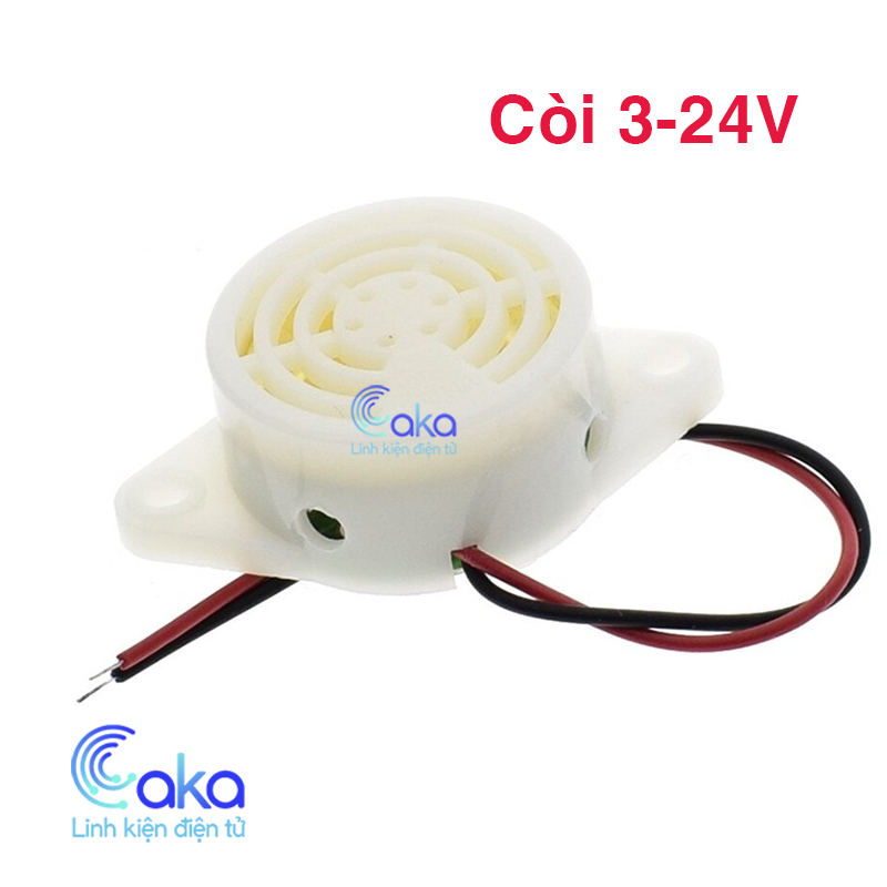 SFM-27 Còi Buzzer báo động 3-24V HYD