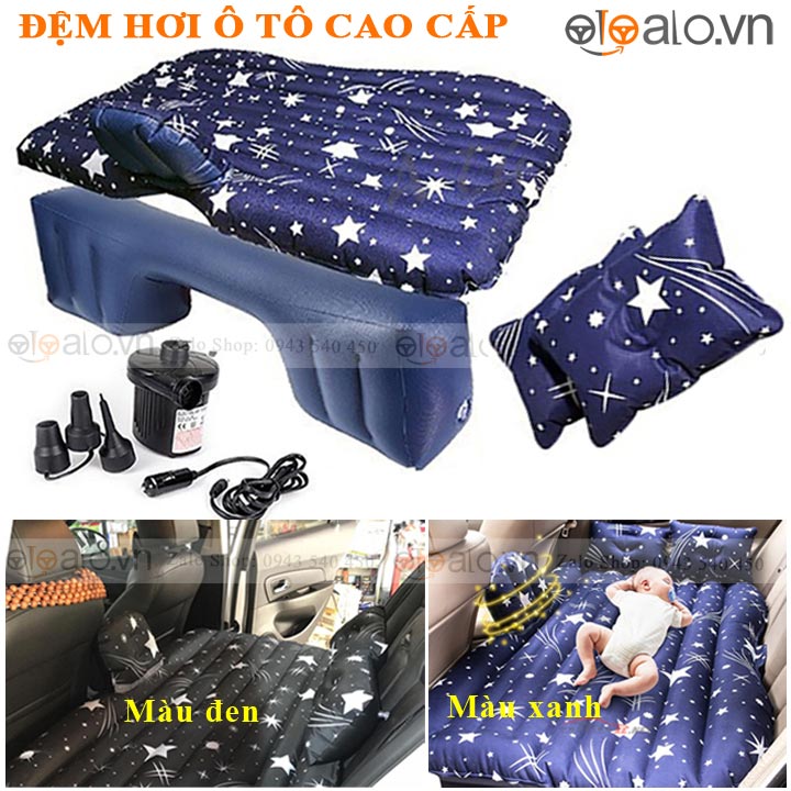 Đệm hơi ô tô Vải Dù Oxford CAO CẤP - OTOALO