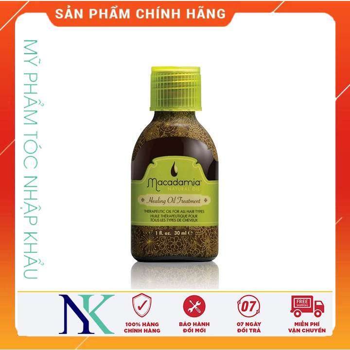 Tinh dầu macadamia cao cấp phục hồi tóc hư tổn 30ml