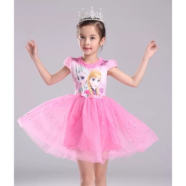 [HCM]Váy Công Chúa Elsa Frozen Bé Gái
