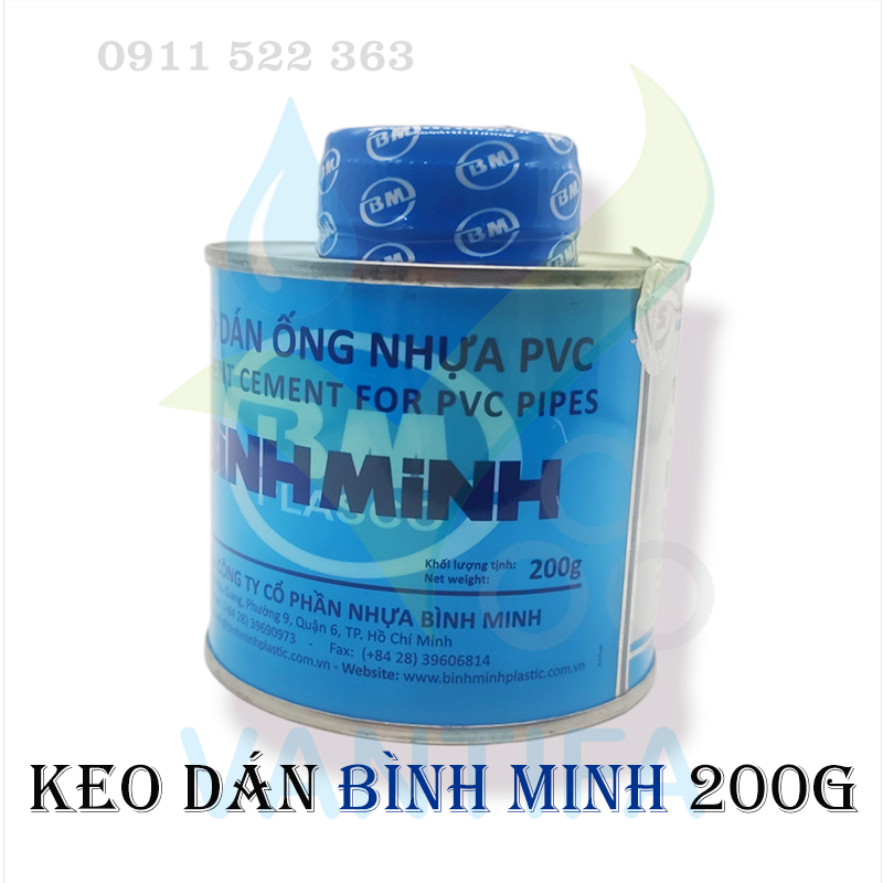 Keo dán ống nhựa bình minh 25g 50g 100g