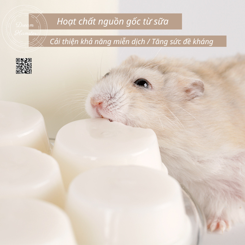 Pudding sữa dê Bucatstate cho hamster, thỏ, bọ, nhím, chinchillas...