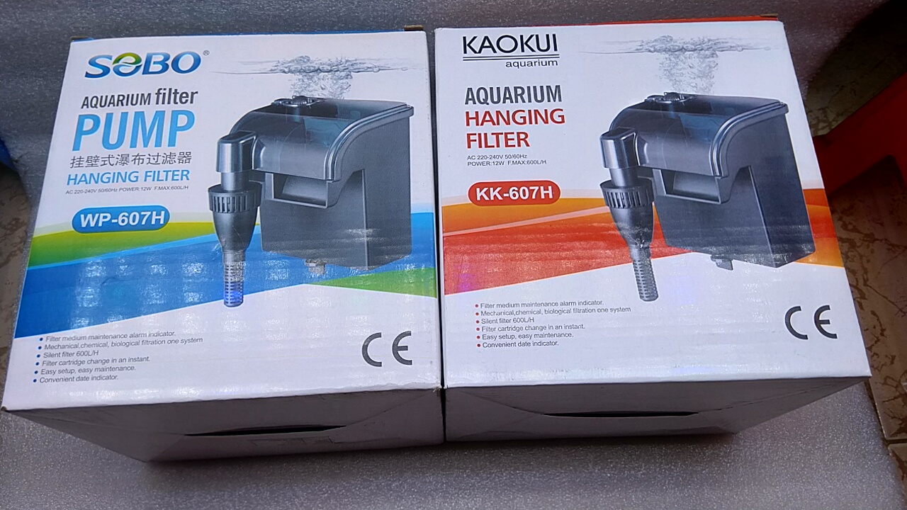 Bộ lọc thác treo vách hồ cá. (Kaokui-Sobo)