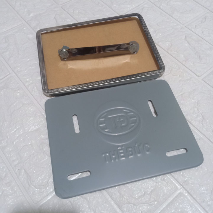Khung biển số inox dành cho xe máy