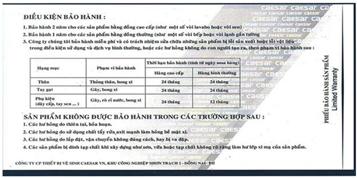 Vòi rửa lavabo nước lạnh Caesar B109C