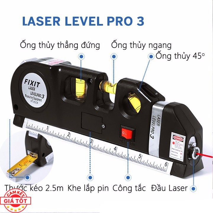 THƯỚC ĐO NIVO LASER ĐA NĂNG