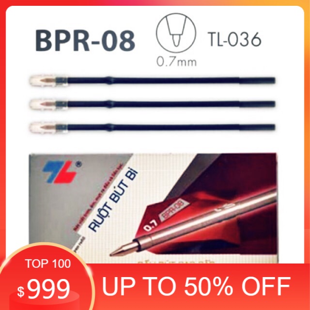 Combo 10 ruột bút bi thiên long 036