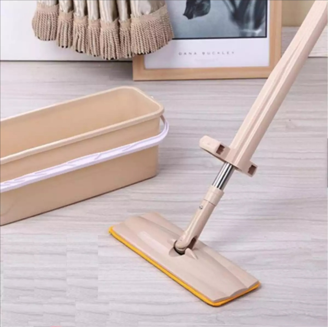 Cây lau nhà tự vắt thông minh. Tặng 1 miếng lau