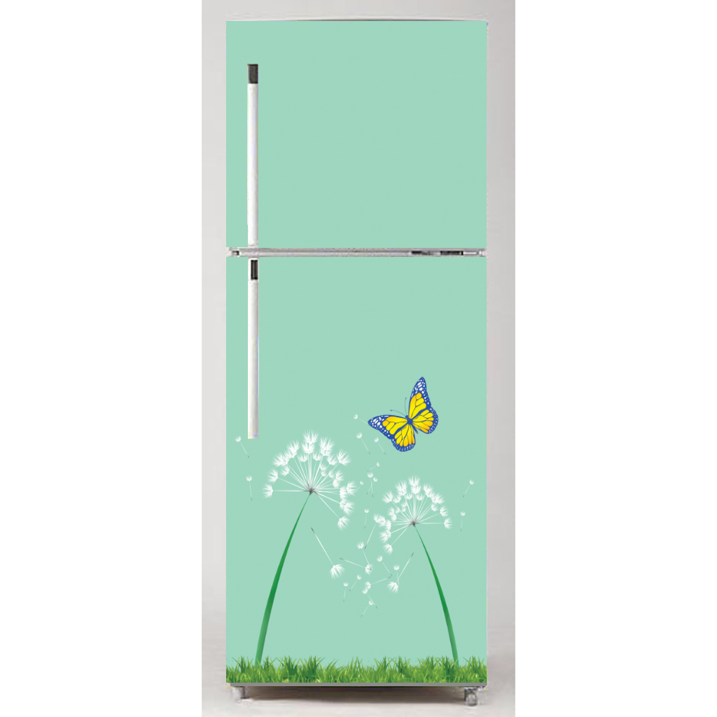 [HCM]Decal trang trí dán tủ lạnh