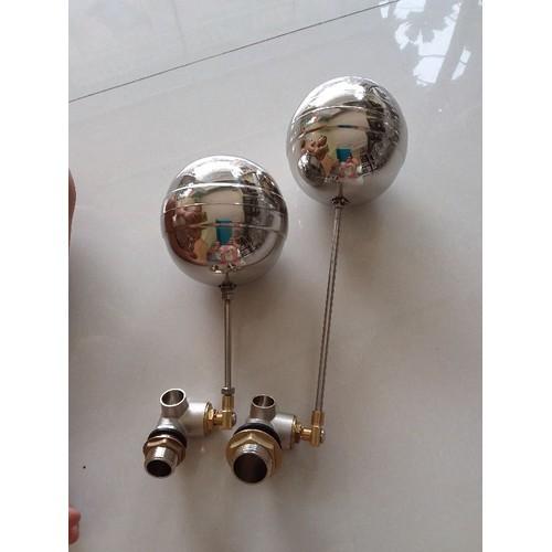 Phao cơ inox 304 ren 21 thông dụng