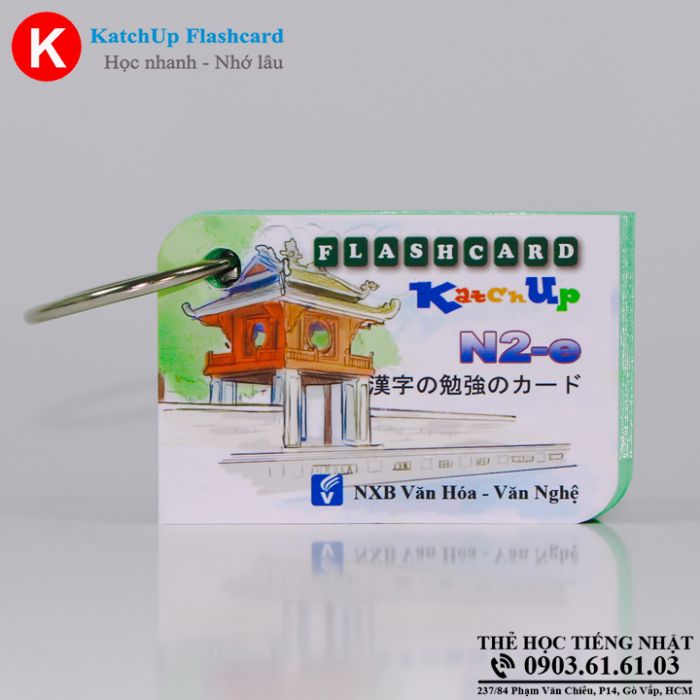 [HCM] Bộ Flashcard Tiếng Nhật Hán Tự N2 (Kanji N2)