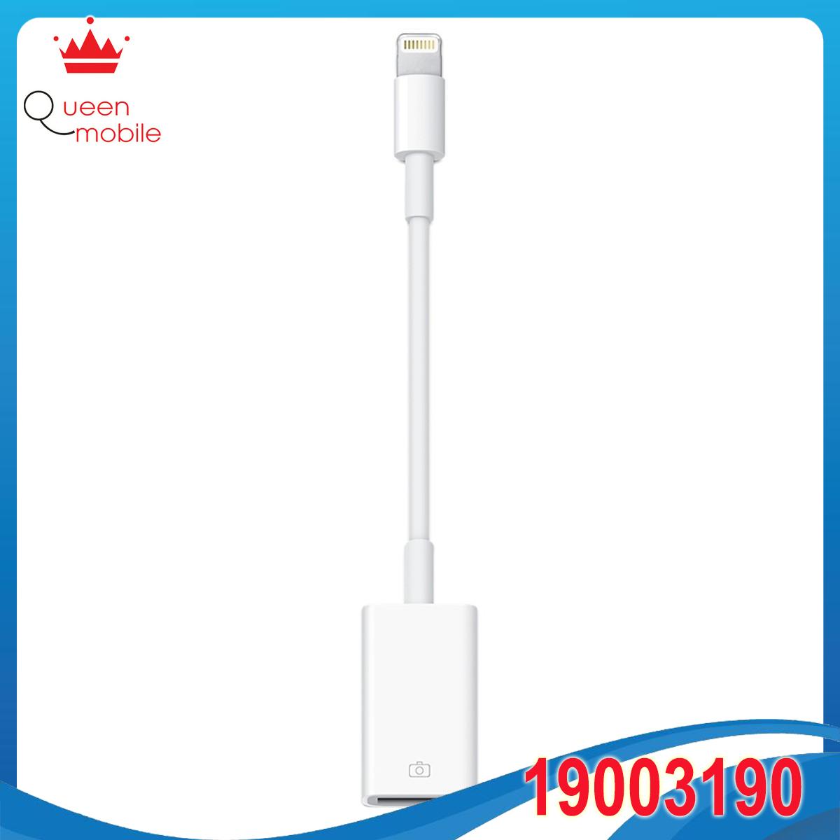 [HCM]Cáp Apple Lightning Ra USB Camera Adapter - Hàng Nhập Khẩu