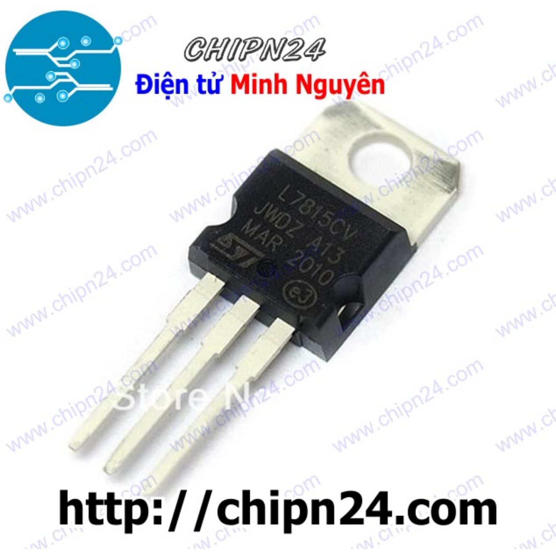 [3 con] (DIP) IC L7815CV TO-220 (L7815 7815 1.5A 15V)