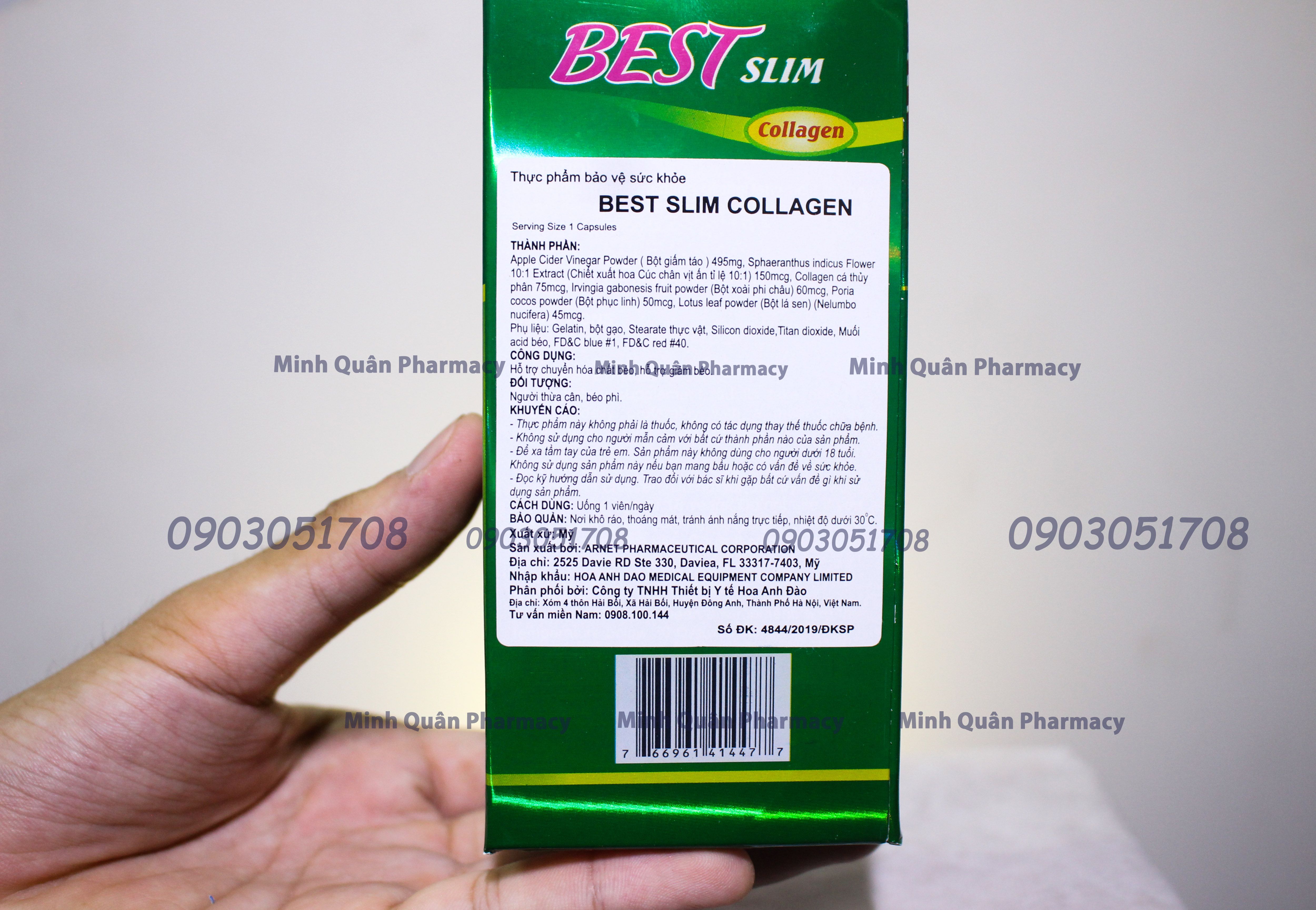 Giảm cân Best Slim Collagen cho cơ địa lờn