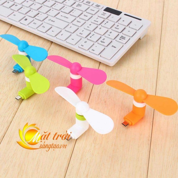 Quạt mini USB OTG Android – micro USB